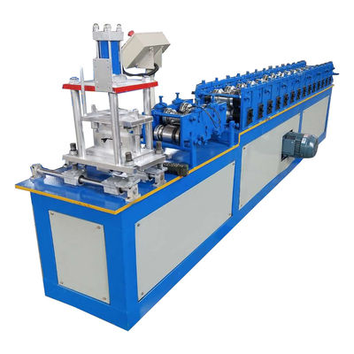 qualité  Hotels Automatic Metal Roller Shutter Door Machine Sandwich Cut Slat Forming PU Foam Slats Rolling Machinery usine